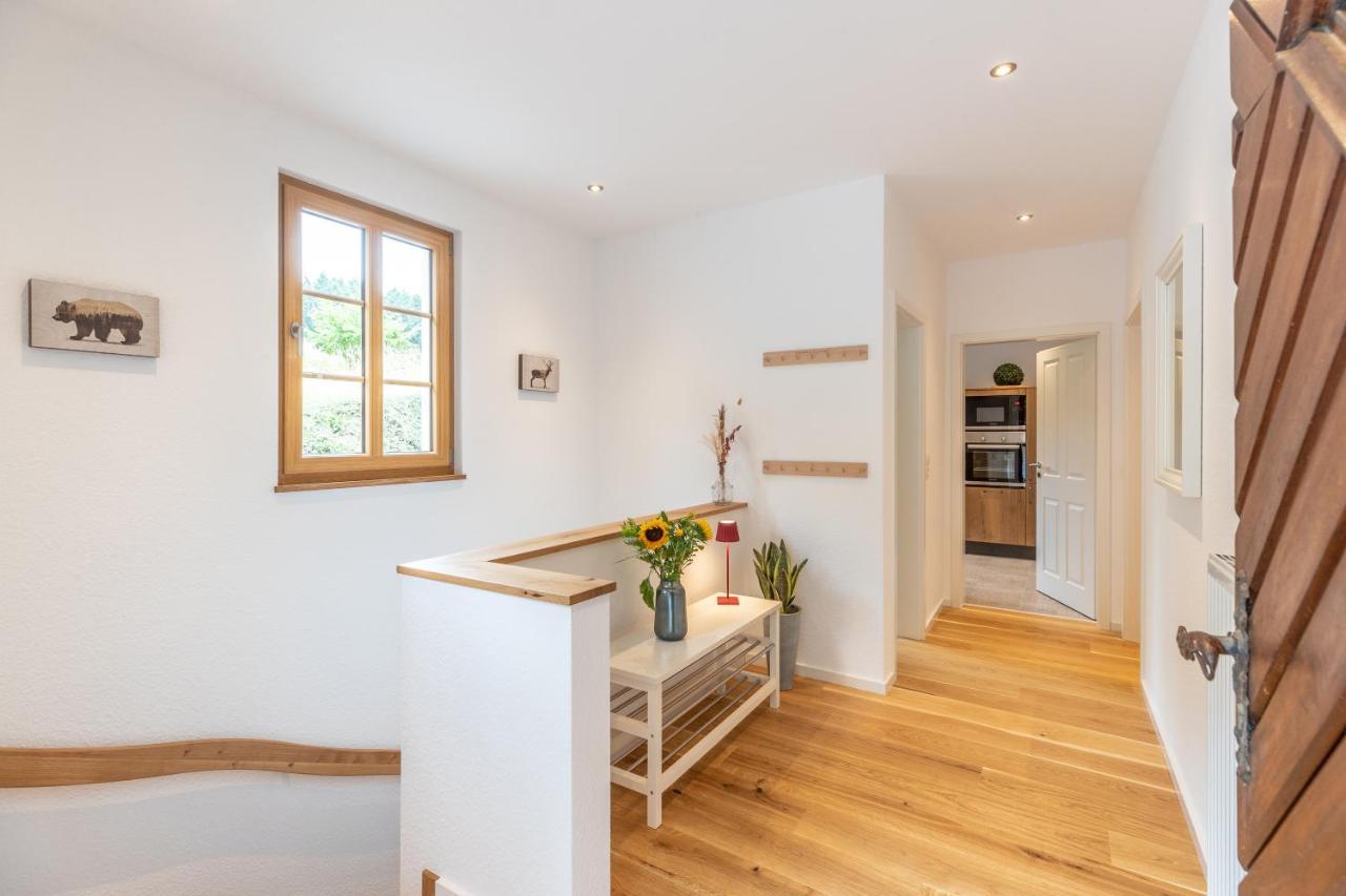 Landhaus Karbach Komplett Oder Einzelne Wohneinheiten Villa Inkl Sauna Bzw Waldhaeuschen Hirten 외부 사진